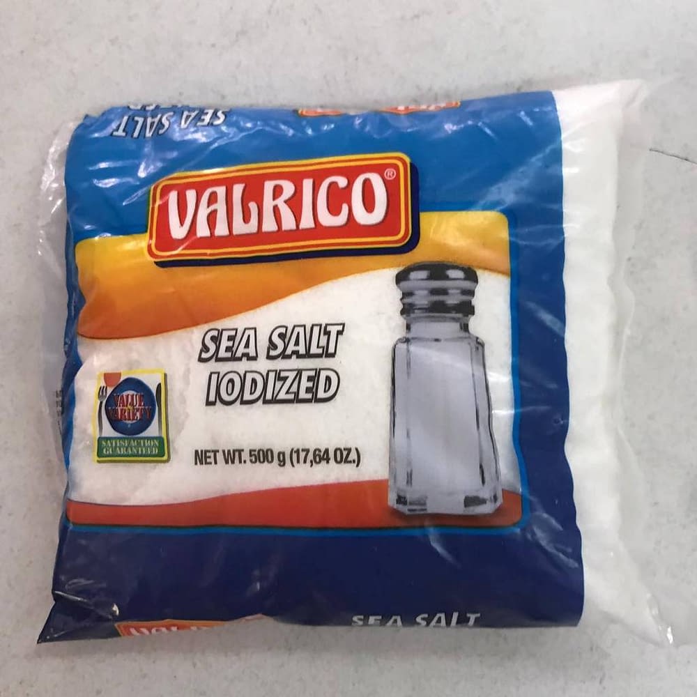 Valrico Iodized Sea Salt 500g LaPlasse